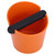 Coffee Knock Box Household Anti Slip Coffee Grind Dump Bin for Coffee Shop Orange
