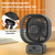 Stroller Fan with Flexible Tripod Clip on for Baby LED Display 5000mAh Battery Operated Oscillating Mini Clip Fan with Night Light 3 Speeds Rechargeable Handheld Desk Cooling Fan for Car Seat Crib Treadmill Travel