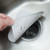 Drain Hair Catcher TPR Hair Stopper Easy Maintenance Mesh Filter Anti Clog Shower Drain Strainer for Bathroom Kitchen White