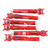 6pcs Christmas Ballpoint Pen 10 Colors Innovative Christmas Press Ballpoint Pen for Teacher Students Children Gift Father Christmas
