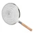 304 Stainless Steel Strainer Spoon Wooden Handle Mesh Strainer for Cooking Frying Diameter 30cm / 11.8in