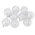 9Pcs Christmas Ball Ornaments Exquisite Plastic Shatterproof Hanging Christmas Tree Ornaments for Home Silver