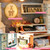 DIY Miniature Dollhouse Kit DIY Assembled Wooden Cabin Model Mini Doll House Handicraft with Furnished and LED Lights Children's Day Birthday Gift