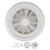 9.8in LED Ceiling Fan Light Quiet 3 Gears Ceiling Fan with E27 Lamp for Living Room 86‑265V White