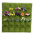 25 Pockets Outdoor Garden Vertical Planting Bag Wall Hanging Flower Growing Container (Green)