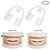2PCS Anti Molar Braces Adjustable Anti Grinding Braces Teeth Night Protector