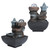 Innovative Resin Indoor Tabletop LED Water Fountain Ornament for Home Office DecorationType 9111 EU Plug 220V