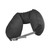 Neck Pillow Portable Comfortable U Shaped Neck Cushion for Sleeping Rest Airplane Car Home Use Black