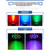 A C100-240V 22-23W 36 LEDs Par Light Stage Lamp Lighting Fixture Diverse Lighting Modes Supported DMX512/ Sound Activated/ Master-slave/ Auto-run Mode for Disco Party Christmas Xmas DJ Show