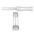 Coffee Stirrer Needle Stainless Steel Coffee Powder Distributor Needle Coffee Tamper Stirring Tool Silver