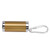 Portable Ashtray Stainless Steel Fireproof Buckle Design Exquisite Look Mini Ashtray Keychain for Car Office Gold