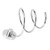 WallMounted Hair Dryer Holder Hairdressing Blower Bracket Bathroom Shelf Storage Rack Hanger Accessories