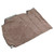 Swing Top Cover Replacement Outdoor Waterproof Dustproof Garden Swing Chair ProtectorCoffee 3‑Seater 190x132x15cm