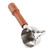 58mm Portafilter Single Head Extraction Solid Wood Handle Stainless Steel Tea Coffee Portafilter C1 Style Rosewood