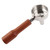 58mm Portafilter Single Head Extraction Solid Wood Handle Stainless Steel Tea Coffee Portafilter C1 Style Rosewood