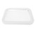Instant Ice Cream Maker Pan Roll Frozen Yogurt Sorbet Gelato Family Fun Healthy Homemade DIY Ice Cream Small Aluminum Alloy Panel White