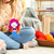 8 Pcs Children Felt Sewing Kit Ocean Animals DIY Art Craft Felt Set Beginners Sewing Set for Boys and Girls Educational Gift