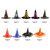 Halloween Witch Hat Scary Creepy Wide Brim Pointed Hat Halloween Gift for Men Women Kids Halloween Costume Cosplay Party Festivals Decoration