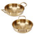 Gold Korean Ramen Pot Stainless Steel Noodle Pot Portable Kitchen Cooking Pot for Household 18cm / 7.1in