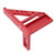 Carpenter Square Hole Scribing Ruler 45 90 Degree Aluminum Alloy 3D Measuring Ruler for Woodworking Engineering