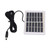 Solar Panel 1.2W 6V 9V Lightweight Portable Polysilicon Crystals DC Interface Solar Charger Panel for Water Pumps