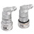 2PCS MFL1/4in Ball Lock Disconnect Stainless Steel Keg Fittings Quick Coupling Brewing Accessory