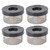 Stainless Steel Mesh Strainer 3/4in‑14 Female Thread Aerator Screen Strainer for Livewell Pump 4pcs