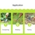 4Pcs/Set Thickened Garden Shovel Rake Kit Flower Planting Gardening Tool Set Accessories