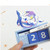Desk Calendar Wood Home Decoration Perpetual Date Manual Reusable Block Present Gift Whale