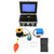 7 Inch Portable Underwater Fishing Camera LED White Light 1200TVL LCD Monitor Fish Finder for Fishing 100‑240VUK Plug 15m/49.2ft