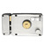 Household Lock Exterior Door Padlocks Gate Insurance Household Lock Kit Vintage Style with Deadbolt Cylinder Key Right Open