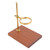Pour Over Coffee Filter Rack Drip Coffee Cup Holder Stand with Wood Base Adjustable Height