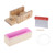 Soap Making Tools Set DIY HandMade Soap Cutter Rectangular Mold Accessory for Home(1200ml )