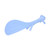 Rice Spoon Lovely Squirrels Shape Standing NonStick Rice Spoon Kitchenware for Home Kitchen(Blue )