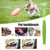 Dog Toothbrush Pet Dental Care Triple Head Toothbrush Convenient Comfortable Pet Toothbrush Pet Supplies
