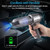 Aoresac Portable Handheld Vacuum Cleaner Mini Cordless Car Vacuum Cleaner Brusheless Motor 20000PA High Power 2-Level Suction Built-in Large Capacity Battery for Car Interior Home Office Pet Hair Cleaning