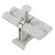 Dumpling Mold Machine Automatic ABS and Stainless Steel Double Head Dumpling Maker for Home Kitchen