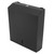 Wall Mounted Tissue Box Multifunctional Stylish Stainless Steel Tissue Box Holder for Kitchen Bathroom Garage bk50 Black