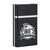 Portable Cigarette Box with Super Mini USB Rechargeable Electric Lighter (Silver Motorbike)