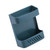 Wall Mount Remote Control Storage Holder Multifunctional Punch Free Bedside Phone Storage Box Blue