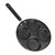 Household Aluminum Breakfast Frying Pan Non-Stick Cooking Pan with Handle Kitchen Utensils 24.5cm