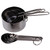 8Pcs/Set Stainless Steel Measuring Cup Spoon with Scales Kitchen Cooking Baking SuppliesBlack