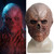 Halloween Scary Face Cover Latex TV Drama Character Horror Face Cover for Dress Up Costume Props Party Decor Short Type