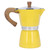 300ML Aluminum Coffee Making Pot with Handle Coffee Maker Kettle for Household Use Yellow