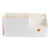 Drawer Type Desk Storage Box Book Stand Stationery Remote Control Holder for Home Desktop