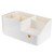 Drawer Type Desk Storage Box Book Stand Stationery Remote Control Holder for Home Desktop