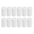 12Pcs Bandage Wrap Natural Latex Elastic Self Adhesive Wrap for Cows Dogs Horses 10cm White