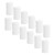 12Pcs Bandage Wrap Natural Latex Elastic Self Adhesive Wrap for Cows Dogs Horses 10cm White