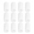 12Pcs Bandage Wrap Natural Latex Elastic Self Adhesive Wrap for Cows Dogs Horses 10cm White