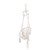 Hand Woven Cat Hammock Macrame Hanging Cat Bed Cotton Rope Pet Cat Swing for Garden Courtyard
